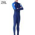 thumbnail image 2 of Trajes de neopreno Traje de buceo de cuerpo completo Pantalones largos de manga larga con cremallera trasera Traje de surf engrosado Transpirable Deportes Buceo Pieles Hombres Negro XXL 3MM Advancent OD003705-06, 2 of 7