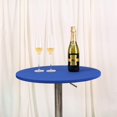 thumbnail image 1 of HSHDLDF JISEN Cocktail Spandex Round Tablecloth Fitted Stretchable Table Cap 32 Inch A-Royal Blue, 1 of 5