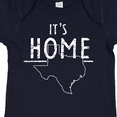 thumbnail image 4 of Inktastic Its Home- State of Texas Outline Distressed Text Boys or Girls Baby Bodysuit, 4 of 5