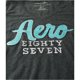 thumbnail image 2 of Camiseta Adornada Aeropostale con Logotipo Metálico para Mujer Gris Mediana, 2 of 2