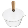 thumbnail image 3 of Heat-resistant Multi-function Stockpot Wooden Handle Milk Boiling Pot for Home, 3 of 8