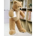 thumbnail image 2 of WOWMAX 3 Foot Giant Teddy Bear Daney Cuddly Stuffed Plush Animals Teddy Bear Toy Doll for Birthday Christmas Brown 36 Inches, 2 of 5
