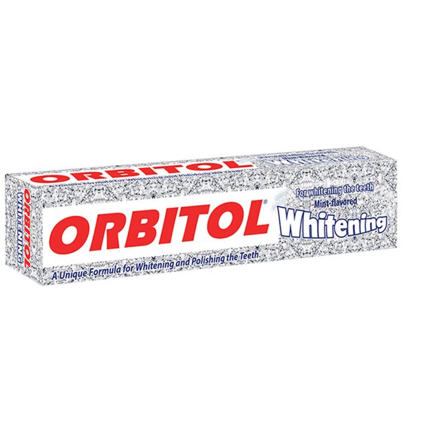 Orbitol Kosher Mint Flavor Whitening Toothpaste Passover 3.5 oz