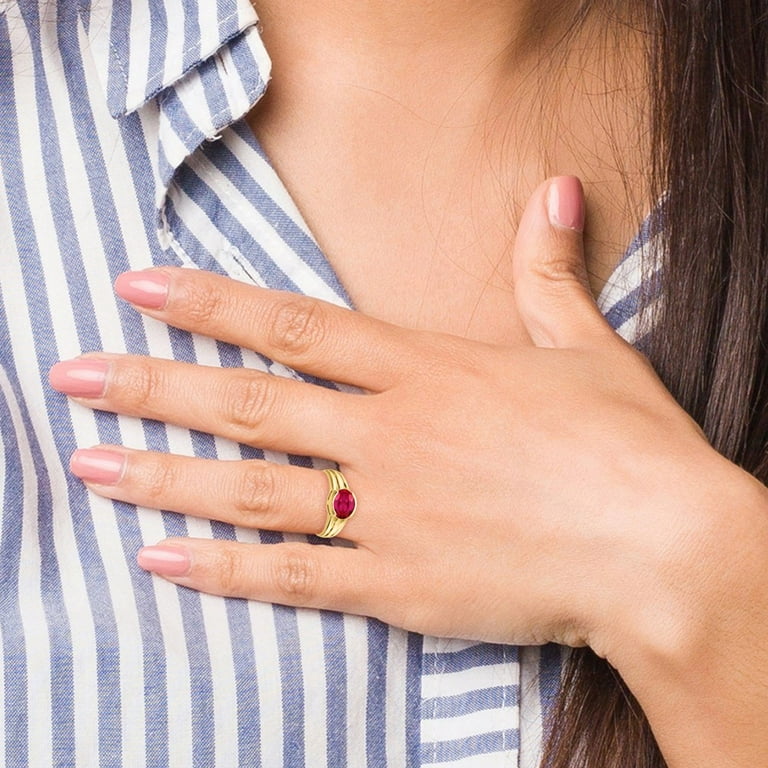 Walmart jewelry deals ruby rings