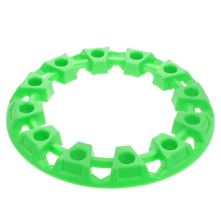 STRANDCHIC Motorcycle ATV Wheel Accessories Wheel Cover Hubcap Green Plastic Universal Fit Outdoor Use 1Set