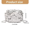 thumbnail image 5 of Aellinatey Delicate Crossbody Bag Evening Purse for Women with Sequined Detail and Chain, 5 of 21