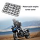 thumbnail image 5 of 30 unids/set tapa de tornillo de motocicleta tapas de perno de tuerca de motor decoración (negro) Hugtrwg Para estrenar, 5 of 7