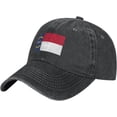 thumbnail image 3 of Flag of North Carolina Baseball Cap for Men Women Cowboy Hat for Adults Vintage Adjustable Casquette Black, 3 of 9