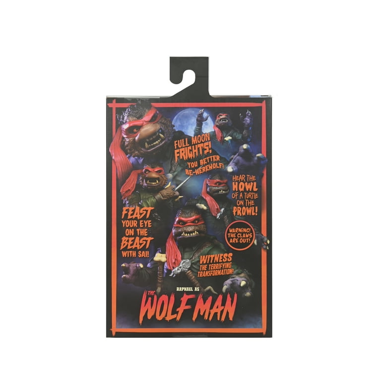 NECA TMNT Raphael as Wolfman - Universal Monsters 7