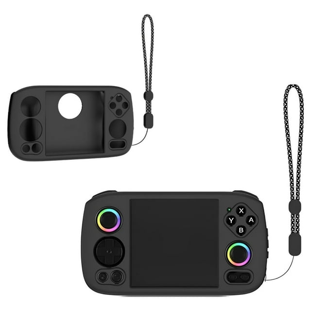 BotaniNest Soft Skin Cover Protective Sleeve For RG Cube Handheld Game Console Drop Shockproof Protective With Lanyard