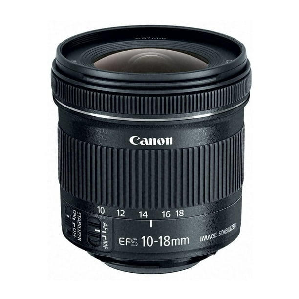 Lente Canon EF-S 10-18 mm f/4,5-5,6 is STM