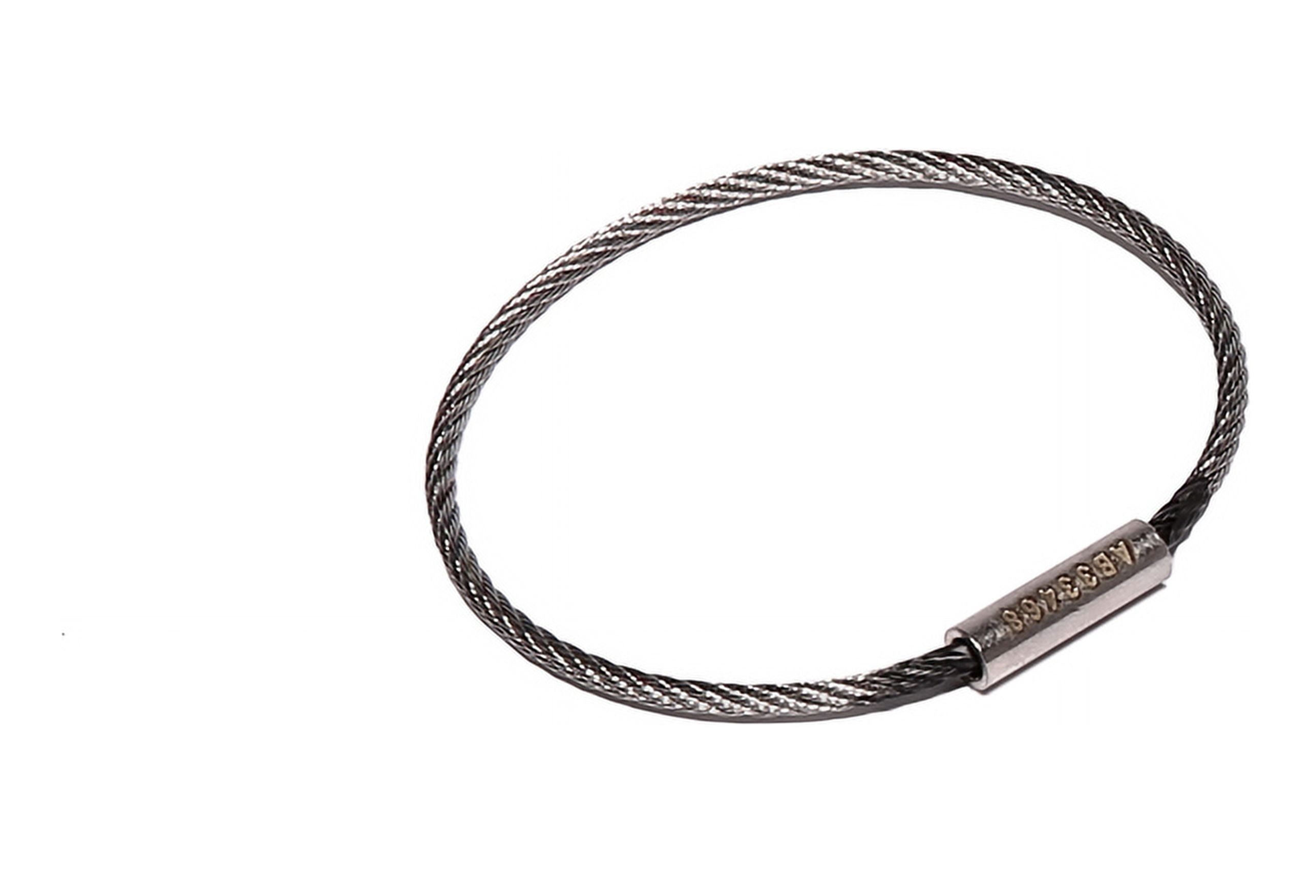 Cobra Flexible Serialized Cable Tamperproof Key Ring 2 inch set of 5
