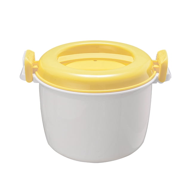 Kitchen Utensils Large Capacity Steam Rice Cooker Plastic Insulated Bento Box Fresh Lunch Box Household Convenient Heating Rice Cooker