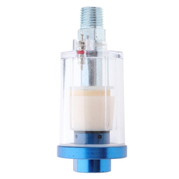 Mini separador de agua de aceite de 1/4 pulgadas, filtro de aire, mienta neumática con conector rápido de tipo de alimentación a presión para pis filtro Macarena Separador de agua de aceite