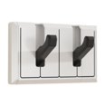 thumbnail image 4 of Gancho de pared plegable Duty Heavy Duty Fácil de instalar el organizador de ahorro de espacio Montada para la pared para la sala de estar Bolsos 2 piezas, 4 of 8