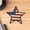 B, variant on 20Pc Wooden Stars 4Th Of July Wooden Star For Desk,Wood (E)