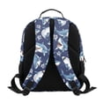 thumbnail image 5 of KUIFORTI Blue Shark Toddler Backpack Boys Kids School Bag with Multiple Organizer Pockets Adjustable Straps 13.5 Inch for Preschool Kindergarten Back to School Gifts, 5 of 7