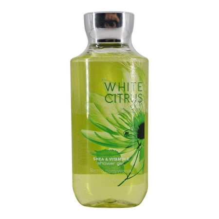 0.5 Ounce Bath Shower - Bath & Body Works, Signature Collection Shower Gel, White Citrus, 10 Ounce