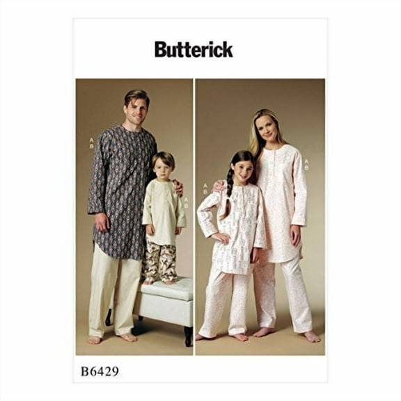 McCall Pattern Company Boys'/Girls' Button-Up Tunic and Pu Sewing Pattern, 3-4 5-6 7-8 10-12