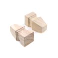 thumbnail image 3 of T Tulead Patas De Muebles De Madera Patas De Gabinete Sin Terminar Altura De 100 Mm Sofá Reemplazo Mesa Silla Patas De Sofá Paquete De 4, 3 of 3