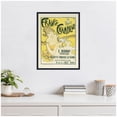 thumbnail image 3 of Kate and Laurel Framed Canvas Wall Art Print France Champagne 1889 91 Pierre Bonnard by The Art Institute of Chicago, 18 x 24 Sylvie Beaded Black Frame, Vintage, Cuisine Art for Wall Decor, 3 of 8