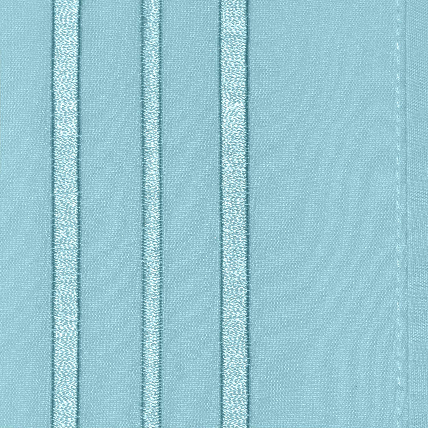 Nestl Bedding 7-Piece King Duvet Cover and Bed Sheet Set - Includes Duvet Cover, Flat Sheet, Fitted Sheets, 2 Pillowcases and 2 Pillow Shams - Complete Luxury Soft Microfiber Bedding Set, Aqua Blue