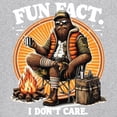 thumbnail image 3 of Bigfoot Fun Fact T-Shirt Sasquatch Hide and Seek Champ Camping Joke Women's Tee, 3 of 7