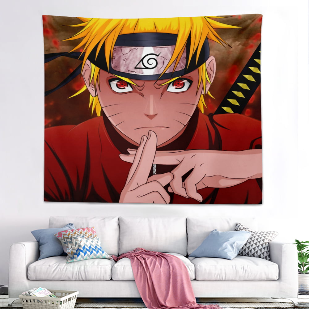 Naruto Anime Tapestrys For Bedroom Decor Studio Booth Props Photo Backdrops  Fabric Wall Hanging Decor Wall Decoration Bedroom Living Room Dorm Home