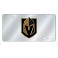 thumbnail image 1 of Plaque d'Immatriculation Laser Argentée avec Logo des Golden Knight de Las Vegas, 1 of 1