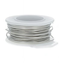 22 Gauge Round Nickel Silver Craft Wire - 45 ft