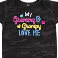 thumbnail image 4 of Inktastic My Grammy and Grampy Love Me with Hearts Boys or Girls Baby Bodysuit, 4 of 5