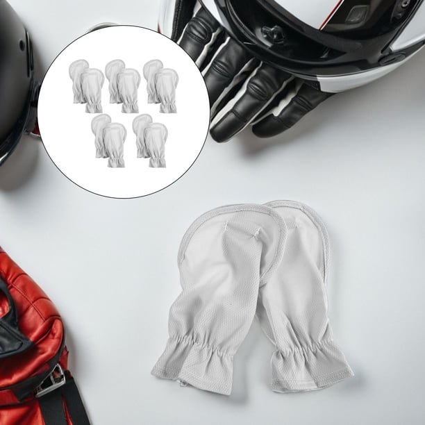 unbranded 10Ud Guantes Sin Dedos Para Mujer Con Ajuste Cómodo Y Protección Uv Gris