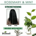 thumbnail image 3 of Difeel Rosemary and Mint Hair Strengthening Shampoo and Conditioner with Biotin 33.8 oz. 2-PC Hair Care Gift Set, 3 of 9