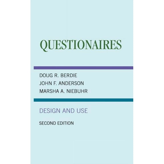 Questionnaires: Design and Use, (Hardcover)