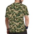 thumbnail image 2 of Rocae Camouflag for Men's Mesh Quick-Dry Short Sleeve Workout T-Shirt,Mens Crew Neck Tee Lightweight Soft Classic T Shirts Large, 2 of 9
