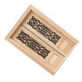 thumbnail image 4 of KAKOWELY Modelo de puerta de casa en miniatura, muebles de casa en miniatura, modelo de puerta de madera, adorno de puerta pequeña, 4 of 4