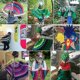 thumbnail image 2 of Disfraz de ala de pájaros Juego de rol de Halloween Favores de fiesta Festival Mantón Rave Vestir para niños Aespa kaili Sencillez, 2 of 5
