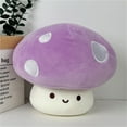 thumbnail image 6 of FOCUSNORM Cute Mushroom Plush Toy Soft Throw Pillow Plushies Stuffed Mushroom, 6 of 6