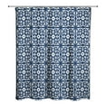 thumbnail image 2 of Creative Products Navy Tile 71x74 Shower Curtain, 2 of 2