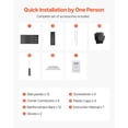 thumbnail image 4 of Metal Raised Garden Bed Galvalume Planter Box 8x4x1 ft Dark Gray Outdoor, 4 of 11