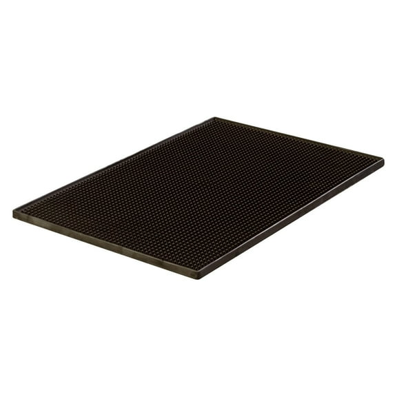 Carlisle 1060103 Black 12 x 18" Service Area Mat"