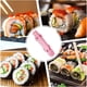 thumbnail image 5 of Máquina para hacer sushi【Mejorada】Kit para hacer sushi sin esfuerzo para principiantes, Sushi Bazooka, Rodillo de sushi de plástico de calidad alimentaria, 5 of 5