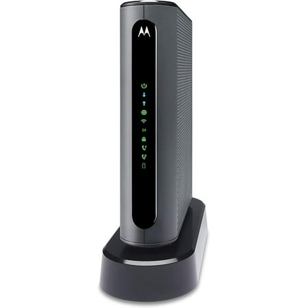 UPC: 0855631006330 | Motorola MT7711 24X8 Cable Modem plus AC1900 Dual Band WiFi Gigabit Router plus 2 Phone Lines for Comcast Xfinity