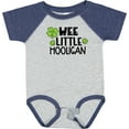thumbnail image 3 of Inktastic St. Patrick's Day Wee Little Hooligan with Clovers Boys or Girls Baby Bodysuit, 3 of 5