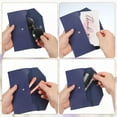 thumbnail image 5 of Uxcell 12Pcs PU Leather Envelope Wallet Card, Reusable Money Pouch Small Leather Organizer Pouch for Women Men Travel,Oak, 5 of 6