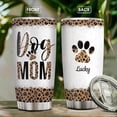 thumbnail image 4 of Dog Mom Tumbler Personalized Dog Gifts For Women Stainless Steel 20oz Leopard Tumblers Cup Birthday Christmas Presents For Puppy Lovers Pet Owners Fur Mama Gifts, 4 of 4
