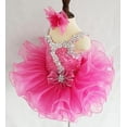 thumbnail image 2 of Jenniferwu Infant Toddler Baby Newborn Little Girl's Pageant Party Birthday Dress G037Pink Size 18-24M, 2 of 5