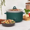 thumbnail image 6 of 4.5qt Slow Cooker Ponderosa Green: Ceramic Stoneware, 3 Settings, Stay-Cool Handles, Dishwasher-Safe Parts, 6 of 8