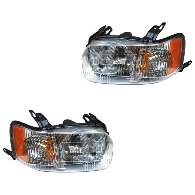 PAR FAROS Generica Compatible con Ford Escape 2001 - 2004 GEN