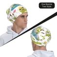 thumbnail image 6 of Gaeub Cartoon Frogs Knit Cuffed Beanie Top Level Beanie Men Women Winter Knit Caps Soft Ski Hat, 6 of 7